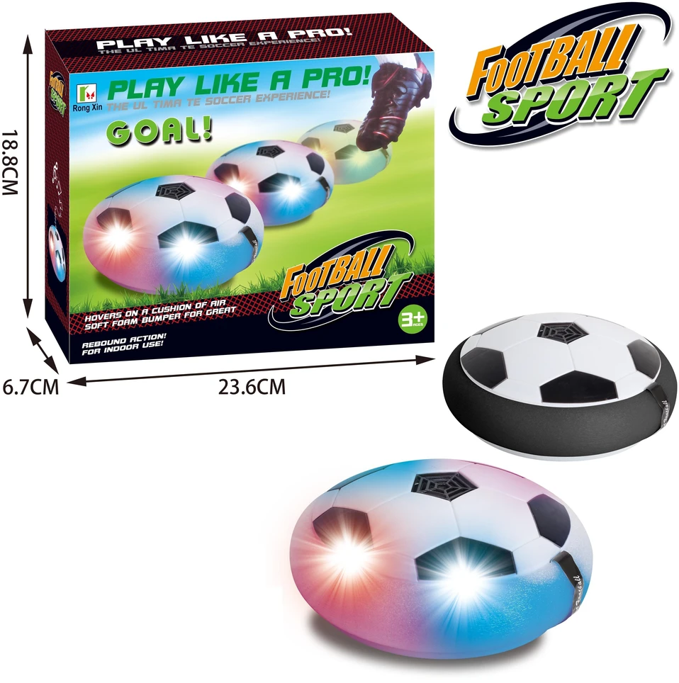 Skriejantis futbolo kamuolys - diskas su LED Hoverball Football sport