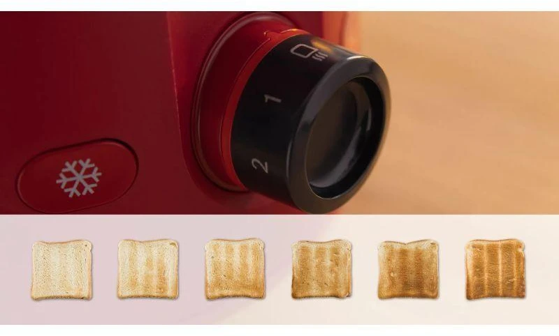 Sumuštinių keptuvas Bosch TAT2M124 Kompaktinis skrudintuvas, MyMoment, Raudona