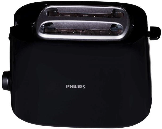 Philips Daily Collection HD2581/90 skrudintuvas 2 griežinėliai Juoda 830 W