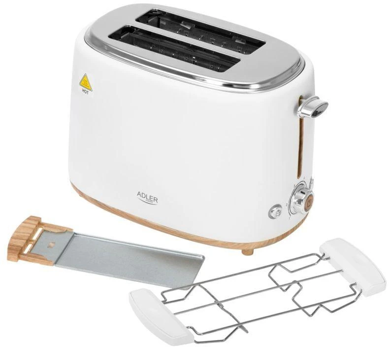 Skrudintuvas ADLER AD 3225 TOASTER WITH GRILL