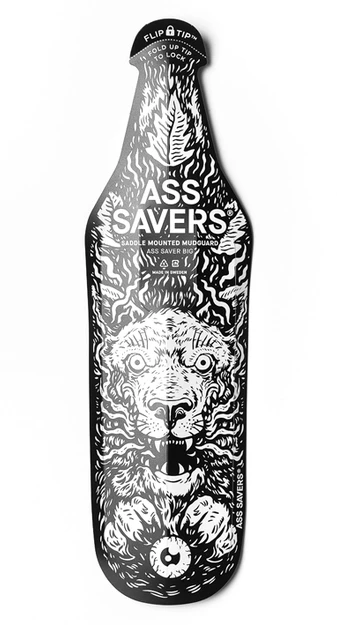 None Ass Savers Big Wolf Edition galinis dviračio purvasaugis