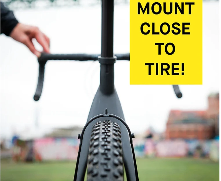 None Skydelis galinis Ass Savers Win Wing 2 Gravel Detour 375 x 85 mm
