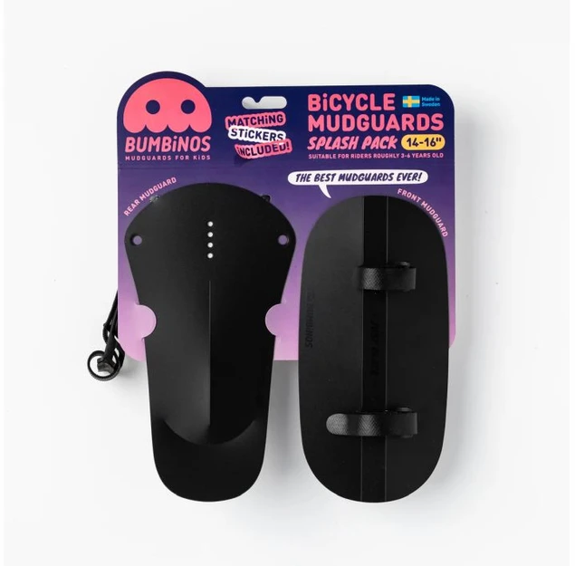 Skydelių komplektas Ass Savers Bumbinos Splash Pack Just Juodas 14-16"