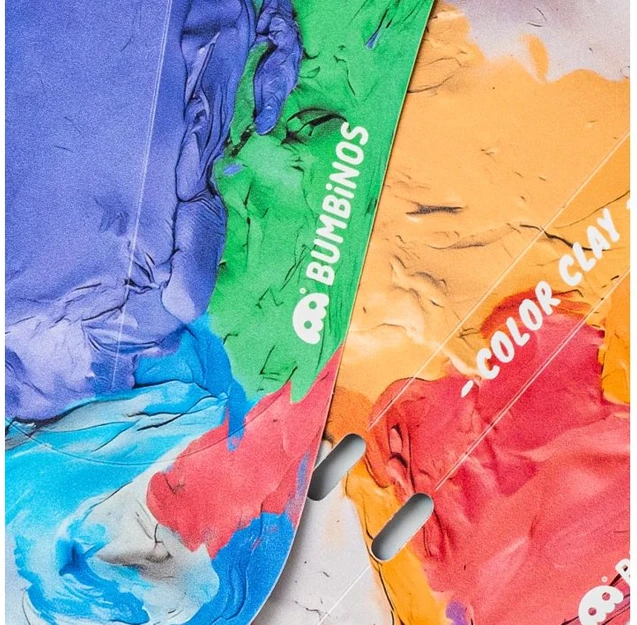 Skydelių komplektas Ass Savers Bumbinos Splash Pack Color Clay 14-16"