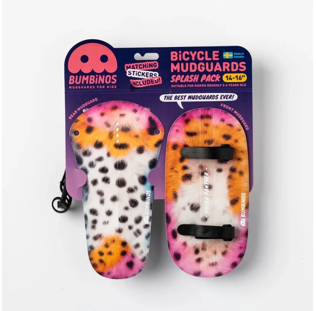Skydelių komplektas Ass Savers Bumbinos Spash Pack Polka Panther 14-16"