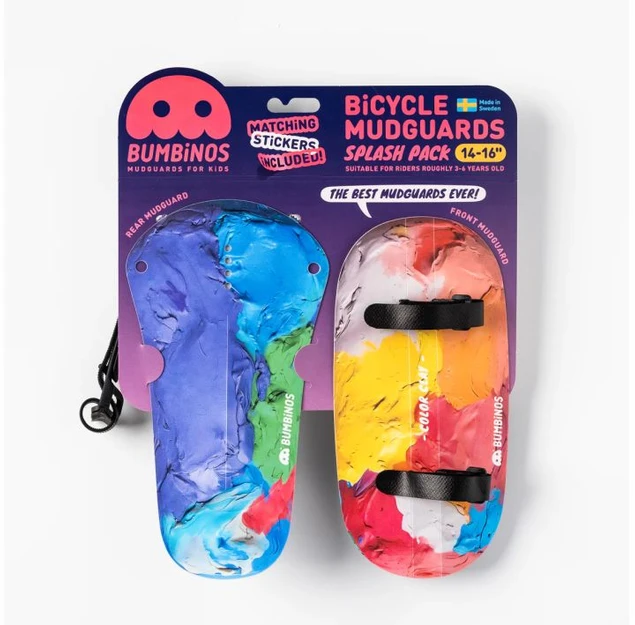 Skydelių komplektas Ass Savers Bumbinos Splash Pack Color Clay 14-16"