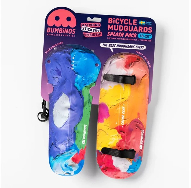 Skydelių komplektas Ass Savers Bumbinos Splash Pack Color Clay 18-20"