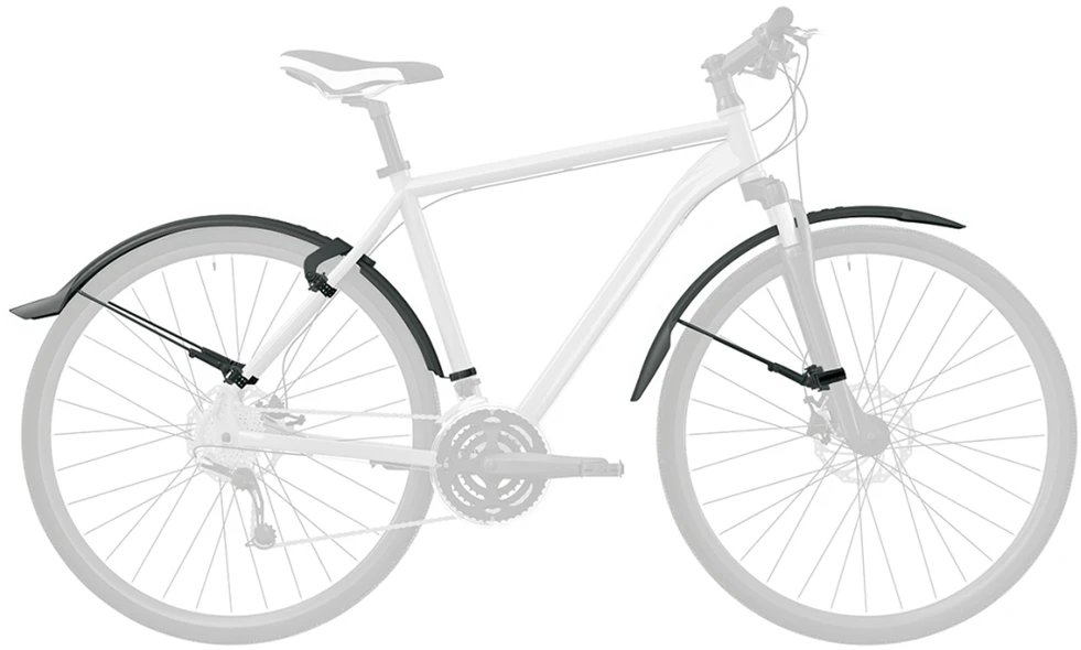 Purvasaugiai SKS VELOFLEXX 65 kompl. 26"/27,5" juodi