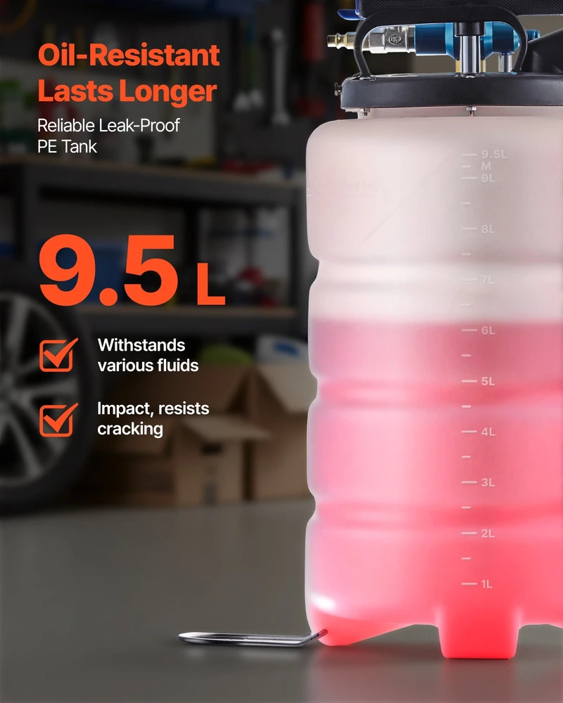 VEVOR Skysčių ištraukiklis, 9.5 l talpa