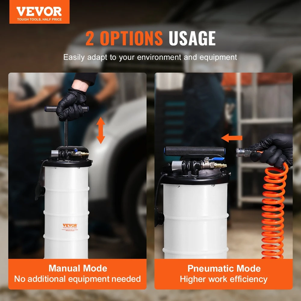 VEVOR Skysčių ištraukimo pompa 6,5 litro