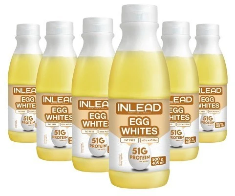 Skystas kiaušinio baltymas INLEAD Egg Whites 500 ml