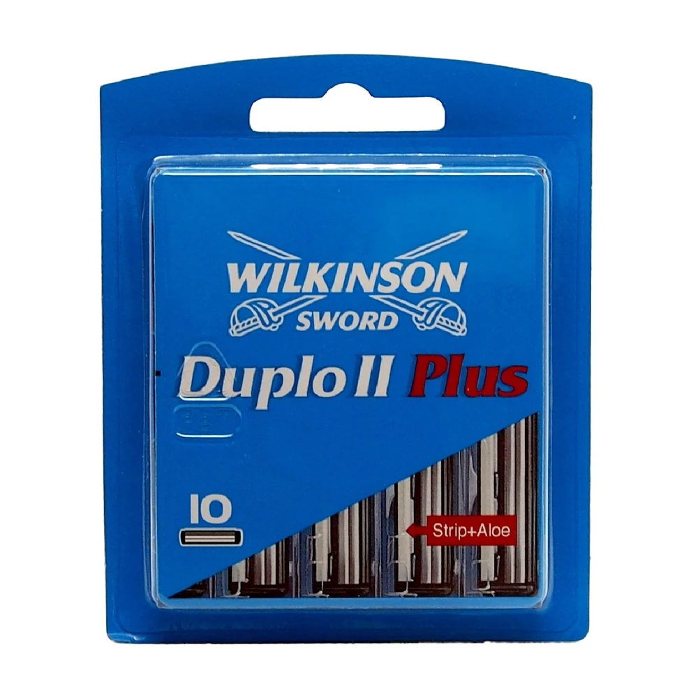Wilkinson Sword DUPLO II Plus Replacement blade vyrams, 1 balení