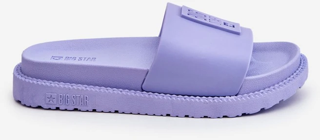 Šlepetės Big Star violetinės spalvos