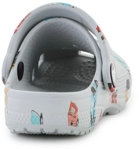 Šlepetės Crocs Classic Race Cars Graphic Jr 210992-1NN