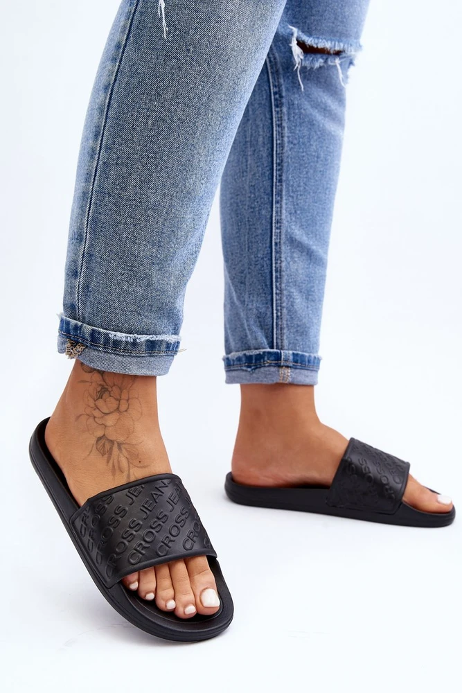 šlepetės Cross Jeans FF2R4153C Juodas
