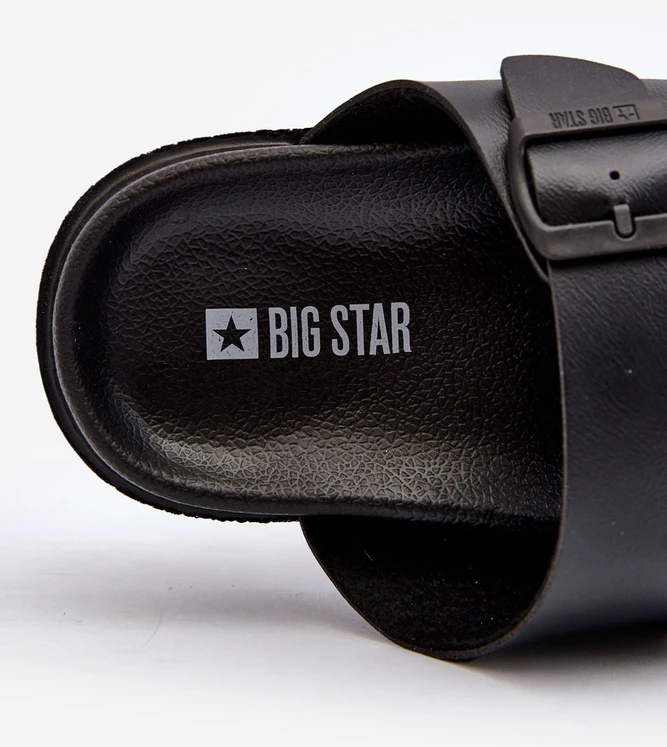 Šlepetės su Big Star NN174597 juodos