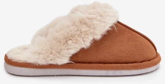 Šlepetės su kailiu Camel Delissa