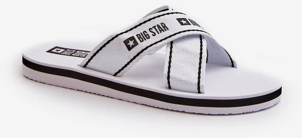 šlepetės su putų padu Big Star NN274A509 Baltas