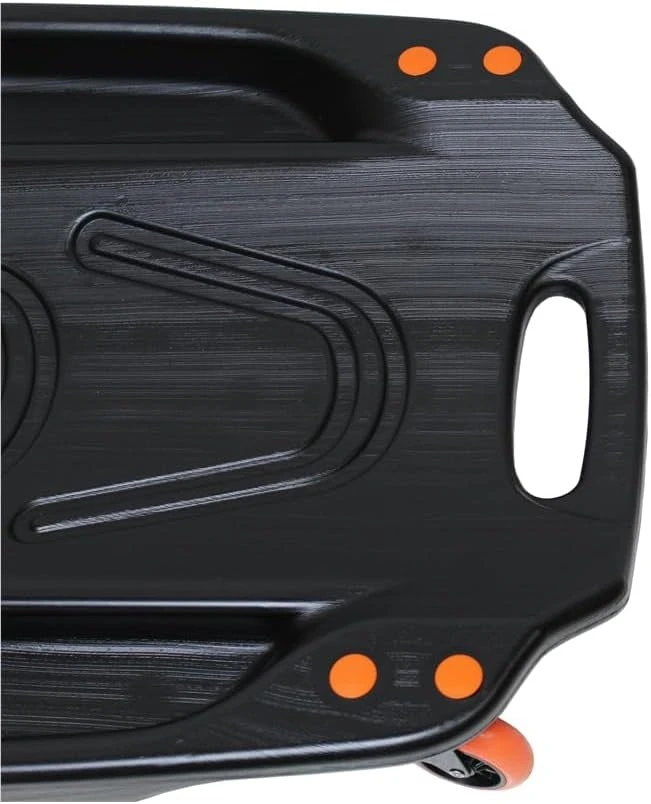 ŠLIAUŽIKLIS SU RATUKAIS | PROFI | 42″ | 100 % HDPE | SU ĮRANKIŲ DĖKLU (PC42T)