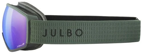 Slidinėjimo akiniai Julbo Hit Reactiv 1–3 Glare Control, tamsiai žali ir juodi