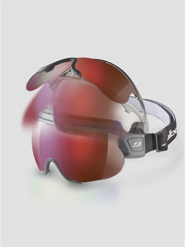 Slidinėjimo akiniai Julbo Sniper Evo L, juodi