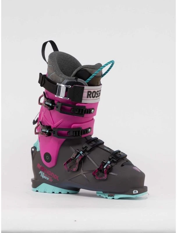 Slidinėjimo batai Rossignol Alltrack 130 Pro MV LT GW, juodi, violetiniai ir rožiniai