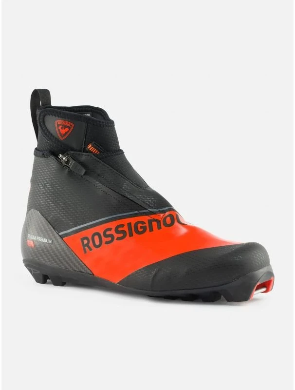 Slidinėjimo batai Rossignol X-IUM Carbon Premium, juodi ir raudoni