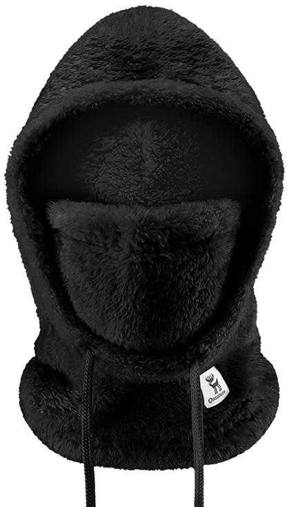 Qunature Arctic Velvet Ski Balaclava Size M – Juodas