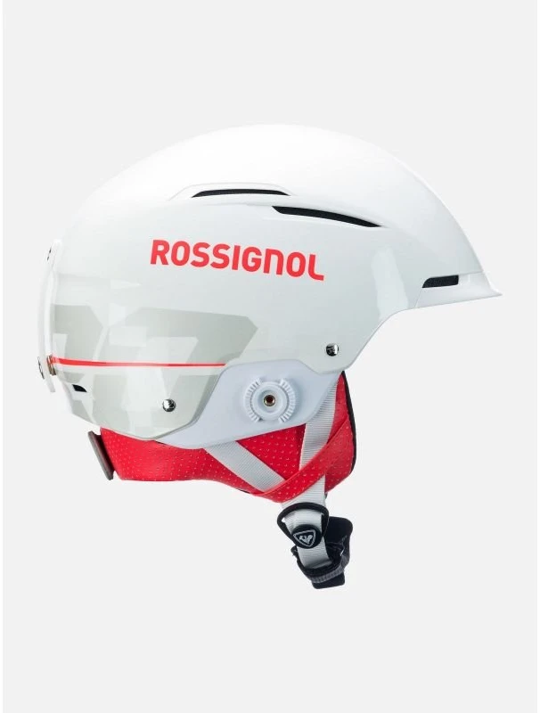 Slidinėjimo šalmas Rossignol Hero Slalom Impacts, baltas