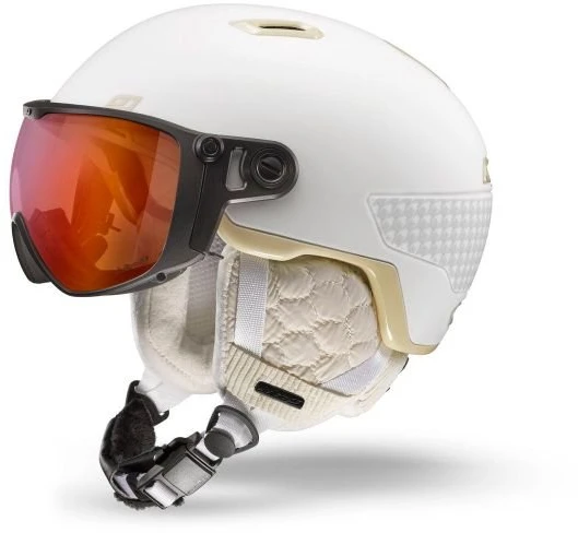 Slidinėjimo šalmas su skydeliu Julbo Globe Evo Mips, 54/58