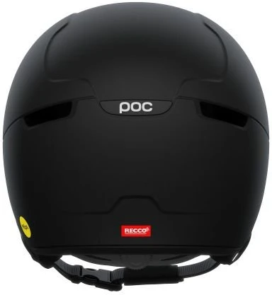 Slidinėjimo šalmas su skydeliu POC Obex Visor, juodas matinis
