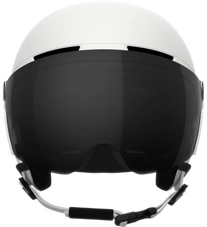 Slidinėjimo šalmas su skydeliu POC Obex Visor, baltas