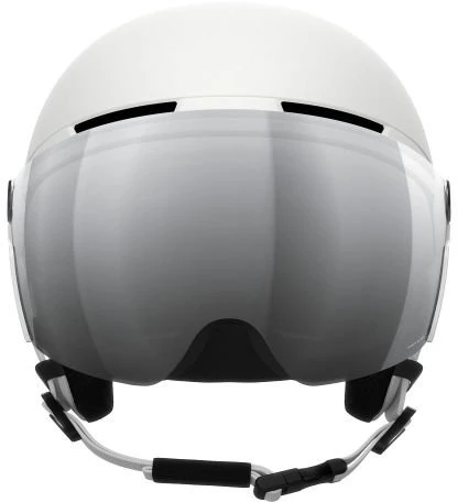 Slidinėjimo šalmas su skydeliu POC Obex Visor, baltas