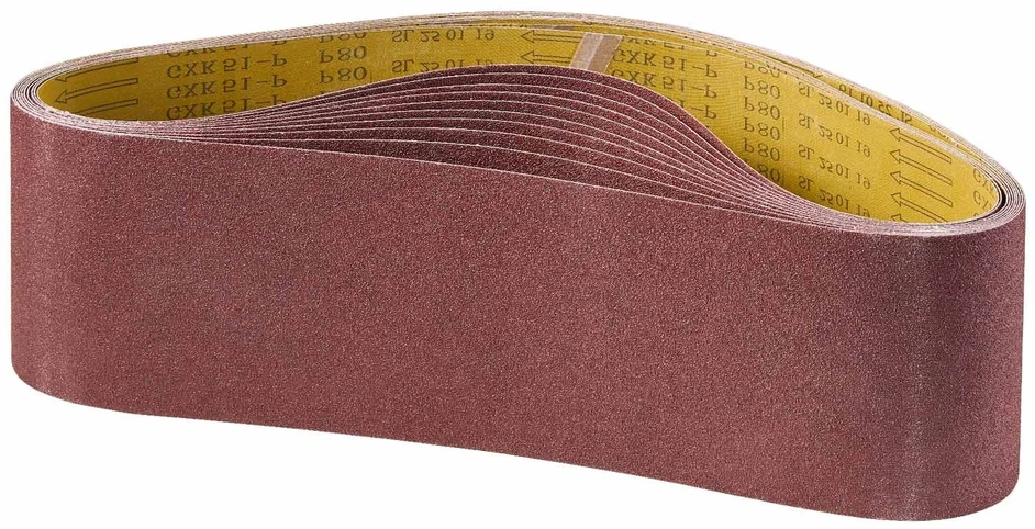 VEVOR Šlifavimo juostos, 152mm x 1219mm, 10vnt, 80 grūdėtumo
