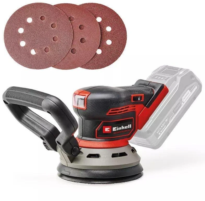 Einhell TP-RS 18/32 Li BL - Solo Floor sander 24000 RPM Juodas, Raudona