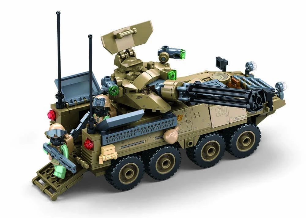 Sluban konstruktorius – karinis šarvuotis Stryker ADS, 320 det., 6+ (18,3 cm)