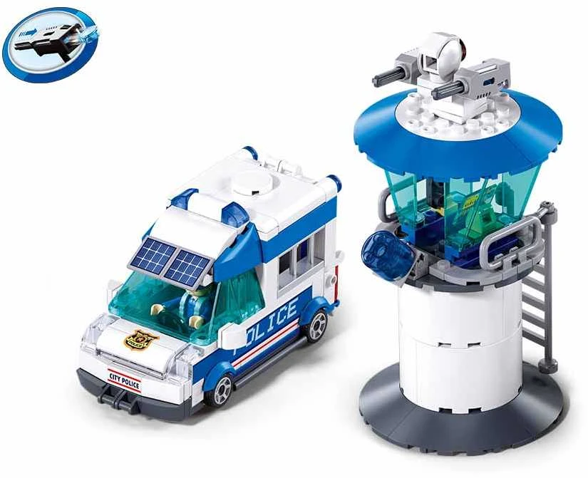 Konstruktorius Sluban Metropolis M38-B1218, plastikas