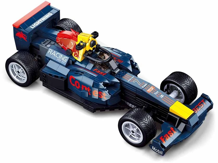 Sluban F10 sportinio automobilio RC konstruktorius, 423 det., 25,1 cm, 6+
