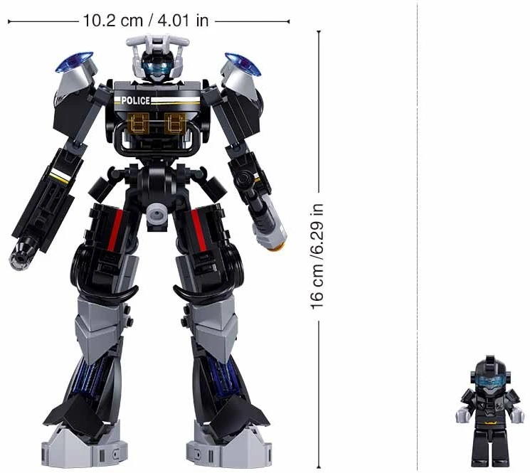 Sluban Autobotų policijos automobilio konstruktorius, 247 det., 6+