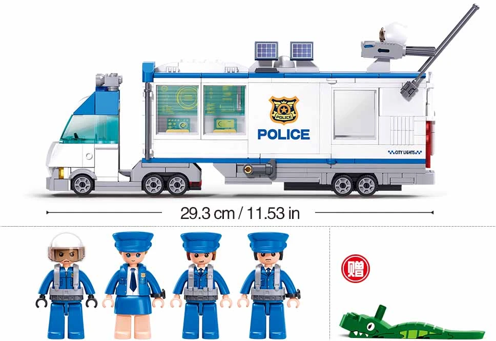 Konstruktorius Sluban Metropolis M38-B1219, plastikas