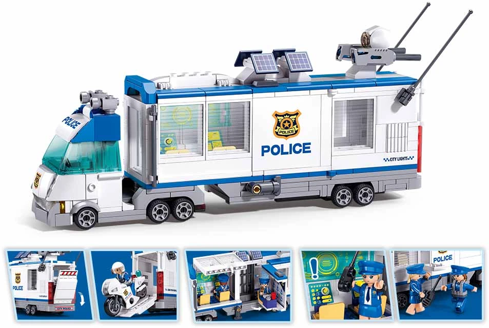 Konstruktorius Sluban Metropolis M38-B1219, plastikas