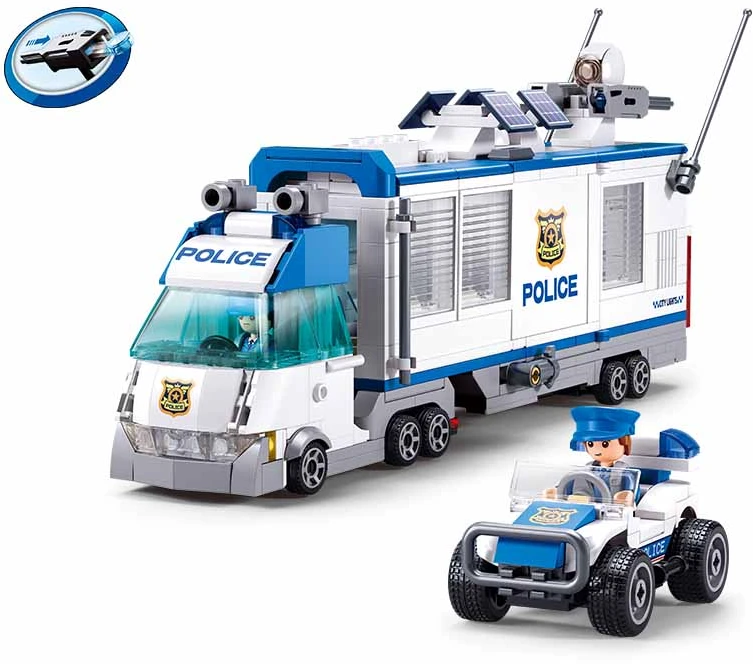Konstruktorius Sluban Metropolis M38-B1219, plastikas