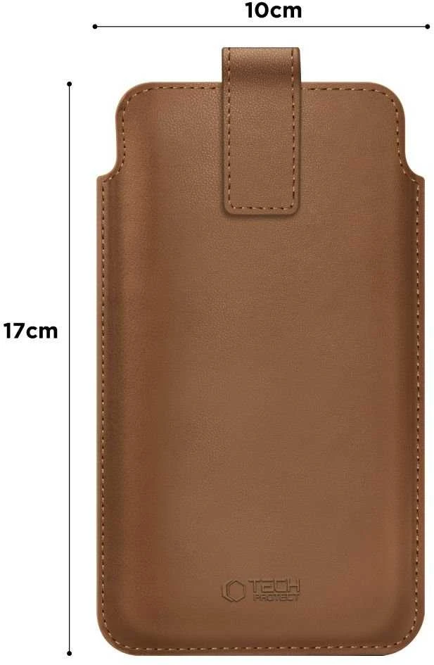 „Tech-Protect SM65“ dėklas 6,0–6,9 colių įstrižainėms – ruda