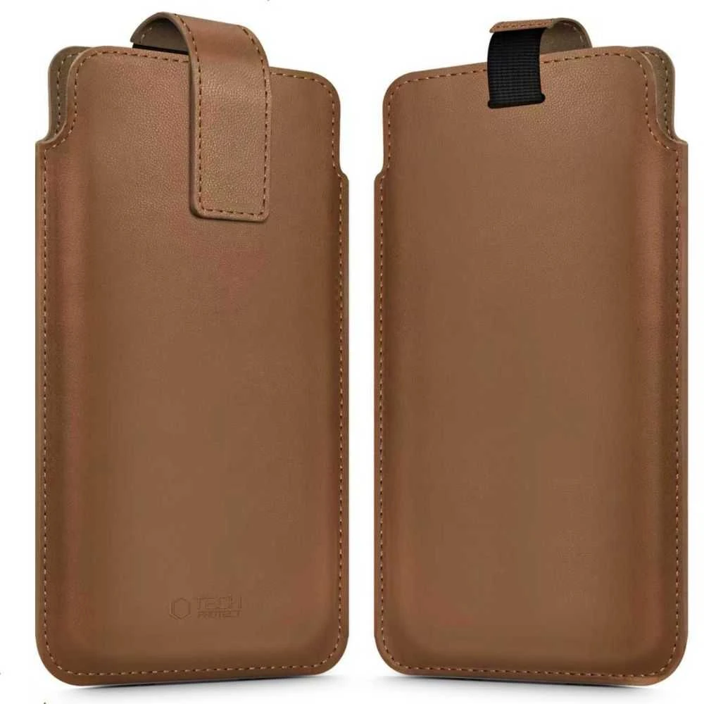 „Tech-Protect SM65“ dėklas 6,0–6,9 colių įstrižainėms – ruda