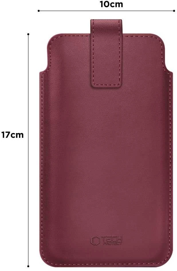 „Tech-Protect SM65“ dėklas 6,0–6,9 colių įstrižainės ekranams – bordo spalvos