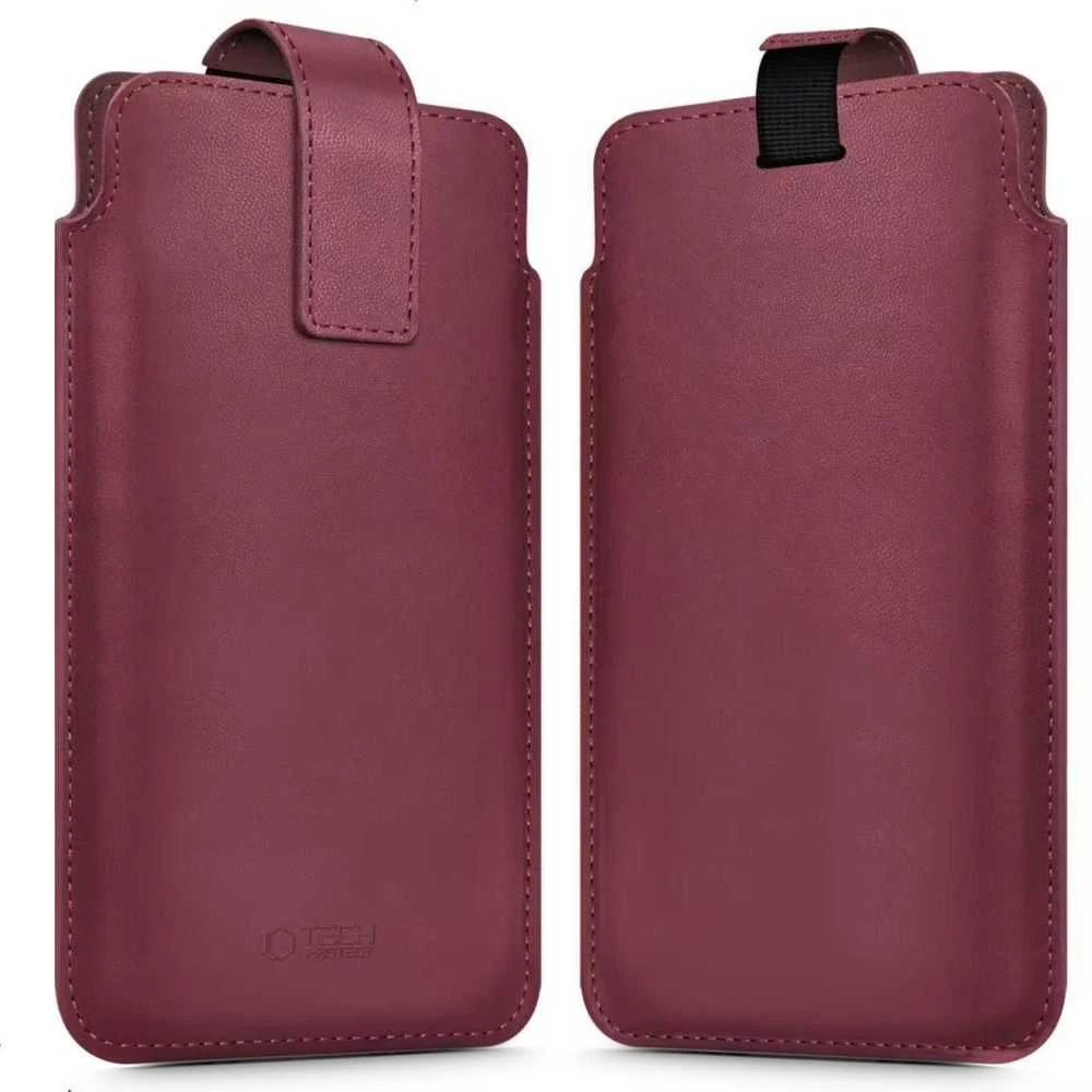 „Tech-Protect SM65“ dėklas 6,0–6,9 colių įstrižainės ekranams – bordo spalvos