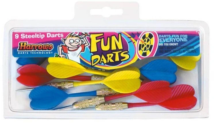 Harrows Smiginio aikštelė. FUN DARTS 1308 9vnt