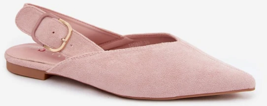 Smailėjanti nosies formos balerinos Step in style