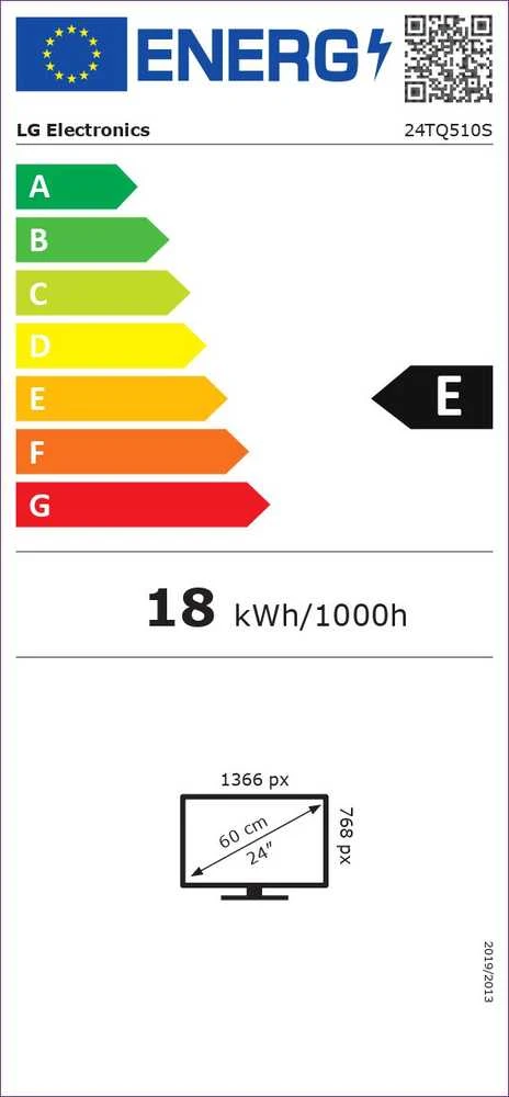 Monitorius LG „HD Ready LED TV“ (24TQ510S-PZ), 23,6 col.