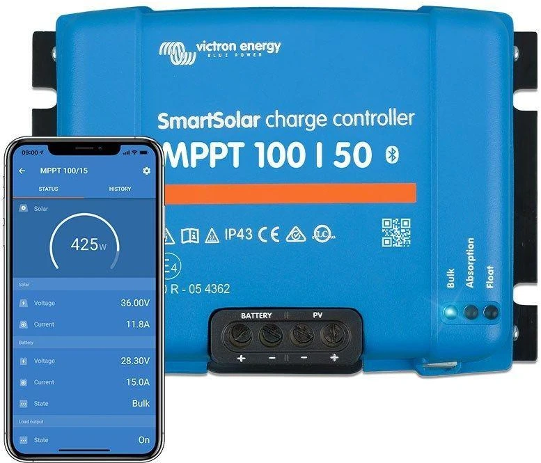Victron Energy Įkrovimo valdiklis SmartSolar MPPT 100/50